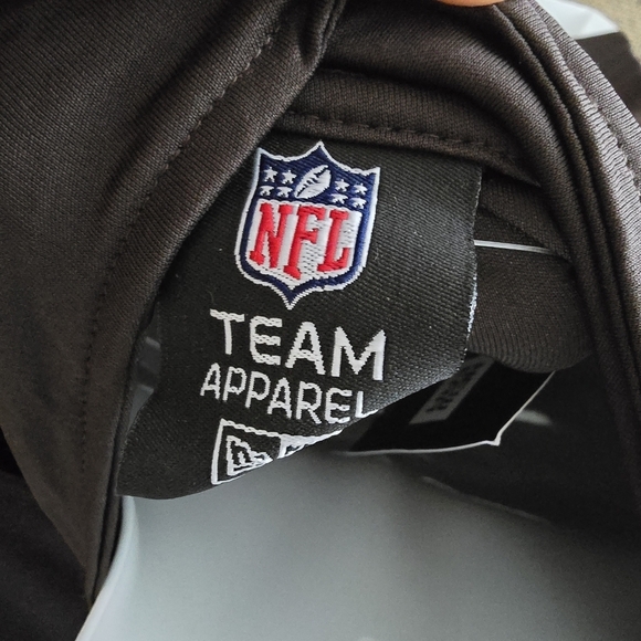 Cleveland Browns Men L Long Sleeve 1/4 Zip Shirt New Era NFL Combine Authentic - Picture 7 of 8